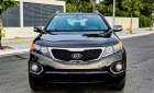 Kia Sorento   GAT 2.4L 4WD  2014 - Cần bán Kia Sorento GAT 2.4L 4WD đời 2014, màu nâu, giá 615tr