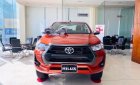 Toyota Hilux 2.4 4x2 AT 2021 - Toyota Hilux 2.4 AT 4X2 màu đỏ cam giao ngay tháng 11