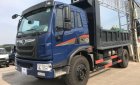Xe tải 5 tấn - dưới 10 tấn 2017 - Bán xe ben Trường Giang 8T75 ga cơ mới 2017, màu xanh