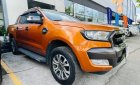 Ford Ranger 3.2L Wildtrak 2015 - Bán xe Ford Ranger 3.2L Wildtrak năm sản xuất 2015, màu vàng đồng