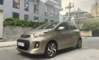 Kia Morning S AT 2018 - Bán Kia Morning S AT năm sản xuất 2018, màu ghi vàng