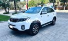 Kia Sorento 2.2 Premiumd AT 2019 - Cần bán xe Kia Sorento 2.2 Premiumd AT sản xuất 2019, màu trắng số tự động, xe tư nhân, một chủ từ mới