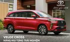 Toyota Veloz Cross 2022 - Chỉ 130tr nhận xe ngay, giảm giá tiền mặt, phụ kiện, bảo hiểm, sẵn xe giao ngay, mẫu MPV vượt trội trong tầm giá