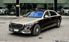 Mercedes-Maybach S 680 2022 - Ngoại thất đắt giá - Đỏ Rubelliot - Vàng KalahariGold Metallic