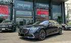 Mercedes-Benz S450 2022 - Xe màu xanh nội thất kem siêu đẹp chính hãng lướt 800 km