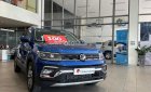 Volkswagen T-Cross luxury 2023 - màu xanh, nhập khẩu nguyên chiếc, tặng phí trước bạ, voucher phụ kiện 300 triệu + 0% lãi suất