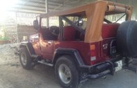 Jeep CJ 1987 - Cần bán xe Jeep CJ năm 1987, màu đỏ, xe nhập giá 120 triệu tại Sóc Trăng