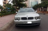 BMW 7 Series 745Li  2003 - Cần bán xe cũ BMW 7 Series 745Li đời 2003, màu bạc, nhập khẩu nguyên chiếc giá 700 triệu tại Tp.HCM