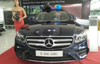 Mercedes-Benz E300 2016 - Cần bán xe Mercedes E300 AMG đời 2017, màu xanh lam, nội thất nâu nhập khẩu, giao ngay giá 3 tỷ 49 tr tại Khánh Hòa