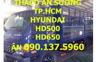 Hyundai HD 500   2016 - TP. HCM Thaco Hyundai HD500 5 tấn, thùng kín, màu xanh, sản xuất mới giá 512 triệu tại Tp.HCM