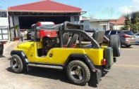 Jeep CJ 1980 - Cần bán gấp Jeep CJ đời 1980, màu vàng, nhập khẩu chính hãng giá 90 triệu tại Đắk Lắk