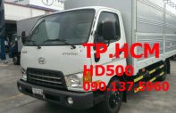 Thaco HYUNDAI HD650 2016 - TP. HCM Hyundai HD650, màu trắng, nhập khẩu, 589tr thùng mui bạt, tôn đen giá 589 triệu tại Tp.HCM