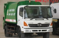 Hino FG 8JJSB 2017 - Xe cuốn ép rác Hino FG8JJSB 6-7 tấn, 12-14m3 – 2016, 2017 giá 610 triệu tại Hà Nội