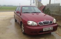 Daewoo Lanos   2001 - Cần bán xe cũ Daewoo Lanos đời 2001, màu đỏ giá 120 triệu tại Quảng Ninh