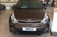 Kia Rio  1.4AT 2017 - Bán xe Kia Rio 1.4AT đời 2017, màu nâu giá 533 triệu tại Quảng Ngãi