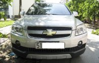 Chevrolet Captiva LT 2010 - Bán xe Chevrolet Captiva LT đời 2010, màu bạc biển TPHCM giá 350 triệu tại Tp.HCM