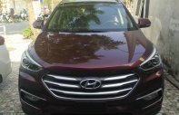 Hyundai Santa Fe CKD 2017 - Bán Hyundai Santa Fe máy dầu CKD đời 2017, màu đỏ giá 1 tỷ 178 tr tại Hà Nội