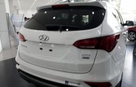 Hyundai Santa Fe CKD 2017 - Cần bán xe Hyundai Santa Fe CKD đời 2017, màu trắng giá 1 tỷ 70 tr tại Hà Nội