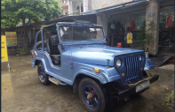 Jeep CJ 1975 - Bán Jeep CJ đời 1975, màu xanh lam, nhập khẩu giá 32 triệu tại Hà Nội