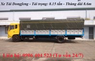 Xe tải 1000kg Dongfeng 2017 - Xe tải Dongfeng 8 tấn, thùng dài 9 mét, đời mới nhất giá 790 triệu tại Bình Dương