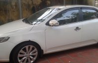 Kia Forte SX 1.6 MT 2011 - Cần bán Kia Forte SX 1.6 MT đời 2011, màu trắng xe gia đình giá 360 triệu tại TT - Huế