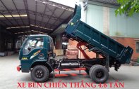 Xe tải 1250kg 2017 - Bán xe Ben Chiến Thắng 4.6 tấn trả góp, giá rẻ giá 350 triệu tại Bình Dương