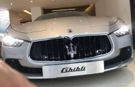 Maserati Ghibli 3.0 V6 2017 - Bán xe Maserati Ghibli 3.0 V6 đời 2017, màu bạc, nhập khẩu giá 4 tỷ 990 tr tại Tp.HCM