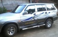 Ssangyong Musso 2001 - Cần bán gấp Ssangyong Musso đời 2001, màu bạc xe gia đình giá 142 triệu tại Bình Phước