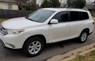 Toyota Highlander 2013 - Bán Toyota Highlander đời 2013, màu trắng, nhập khẩu giá 1 tỷ 170 tr tại Tp.HCM