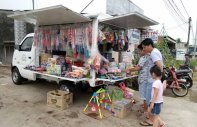 Xe tải 5000kg 2017 - Bán xe tải Veam 750kg, thùng cánh dơi, thuận tiện buôn bán: Quần áo, đồ chơi, hoa, trái cây, cafe, thức ăn nhanh giá 140 triệu tại Đồng Nai