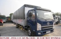 FAW FRR 2018 - Bán xe tải Faw 7.3 tấn, Faw 7T3, màu xanh, giá cạnh tranh giá 595 triệu tại Bình Dương