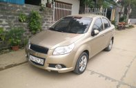 Chevrolet Aveo LT 2015 - Chính chủ bán gấp Chevrolet Aveo LT 2015, màu vàng giá 380 triệu tại Hòa Bình