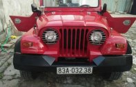 Jeep CJ    1980 - Chính chủ bán xe Jeep CJ 1980, màu đỏ, nhập khẩu giá 130 triệu tại Vĩnh Long