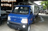 Xe tải 500kg 2018 - Bán xe tải Dongben 810kg, thùng bạt trả góp (80%) lãi suất thấp giá 168 triệu tại Tp.HCM