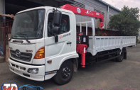 Hino 500 Series 2018 - Xe tải Hino 6.4 tấn gắn cẩu 3 tấn 4 khúc- Xe tải Hino trả góp %- giá tốt giá 1 tỷ 400 tr tại Kiên Giang