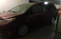 Toyota Sienna 2012 - Cần bán Toyota Sienna năm 2012, màu đỏ, nhập khẩu giá 2 tỷ 150 tr tại Khánh Hòa