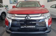 Mitsubishi Outlander Sport CVT 2018 - Cần bán xe Mitsubishi Outlander Sport CVT sản xuất 2018, màu đỏ giá sốc giá 808 triệu tại Hà Nội
