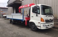 Xe tải 5 tấn - dưới 10 tấn 2018 - Bán xe cẩu Hino 5 tấn, chỉ 150tr nhận xe ngay giá 855 triệu tại Tp.HCM