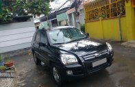 Kia Sportage MT 2008 - Mình cần bán Kia Sportage màu đen MT 2008, hai cầu máy dầu, xe rất đẹp giá 400 triệu tại Tp.HCM