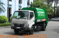 Hino 300 Series 2017 - Bán xe cuốn ép rác Hino 6 khối giá 880 triệu tại Hà Nội