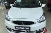 Mitsubishi Mirage   CVT 2018 - Cần bán Mitsubishi Mirage CVT sản xuất 2018, màu trắng, nhập khẩu nguyên chiếc, giá 395.5tr giá 396 triệu tại Quảng Nam