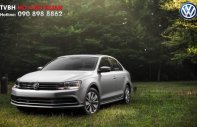 Volkswagen Jetta 2018 - Bán Volkswagen Jetta bạc - nhập khẩu chính hãng, hỗ trợ mua xe trả góp, Hotline 090.898.8862 giá 899 triệu tại Tp.HCM