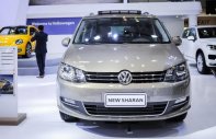 Volkswagen Sharan 2018 - Bán xe Sharan 2.0 Turbo 7 chỗ, màu vàng cát lạ, đôc nhập Đức, giá tốt giá 1 tỷ 850 tr tại Tp.HCM