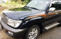 Toyota Land Cruiser   2003 - Bán xe Toyota Land Cruiser năm 2003, màu đen, xe nhập   giá 550 triệu tại Quảng Nam