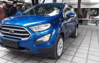 Ford EcoSport Titanium 1.0L AT 2018 - Cần bán xe Ford EcoSport 1.0 năm 2018, xanh lam, xe có sẵn đại lý, KM tặng 1 năm BHTV, thủ tục nhanh gọn giá 689 triệu tại Lào Cai
