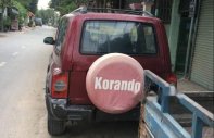 Ssangyong Korando   2002 - Chính chủ bán xe Ssangyong Korando năm 2002, màu đỏ giá 80 triệu tại Tp.HCM