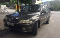 Ssangyong Musso    2002 - Cần bán Ssangyong Musso sản xuất 2002, màu xám, xe nhập, giá tốt giá 185 triệu tại Đà Nẵng