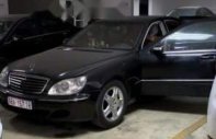 Mercedes-Benz S class  S500 2003 - Cần bán gấp xe Mercedes S500 sản xuất 2003, màu đen, nội thất còn mới giá 475 triệu tại Hà Nội