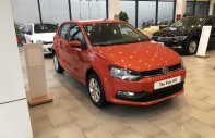 Volkswagen Polo 1.6 AT 2018 - Bán xe Volkswagen Polo 1.6 AT sản xuất năm 2018, màu đỏ, xe nhập giá 695 triệu tại Khánh Hòa