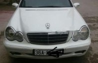 Mercedes-Benz C class C180 2002 - Cần bán Mercedes C180 đời 2002, màu trắng, nhập khẩu nguyên chiếc giá 175 triệu tại Thanh Hóa